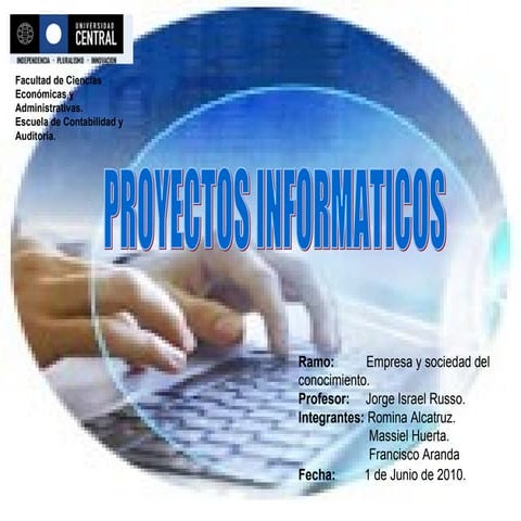 Proyectos informaticos | PPTX