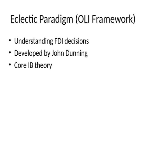 OLI_Lecture_Enhanced of an OLi framework | PPTX