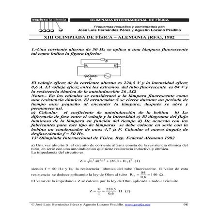 Olimpiada internacional de física 13