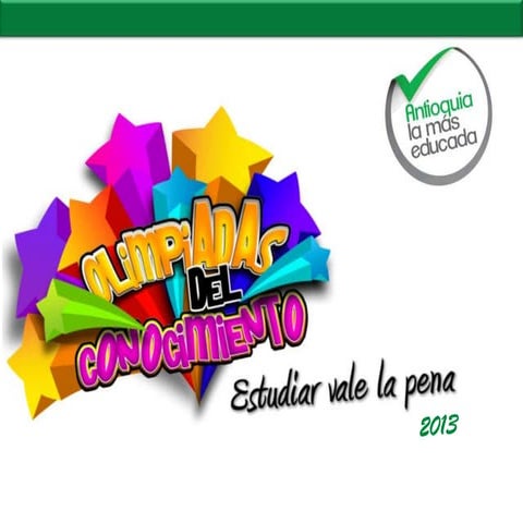 Olimpiadas 2013 presentacion jovenes