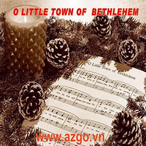 O Little Town Of Belehem