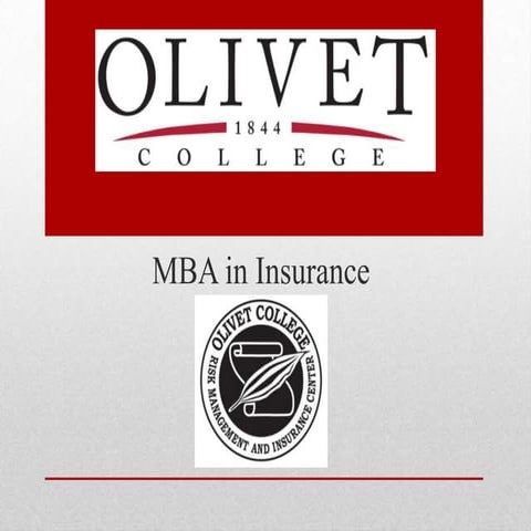 Olivet College MBA in Insurance