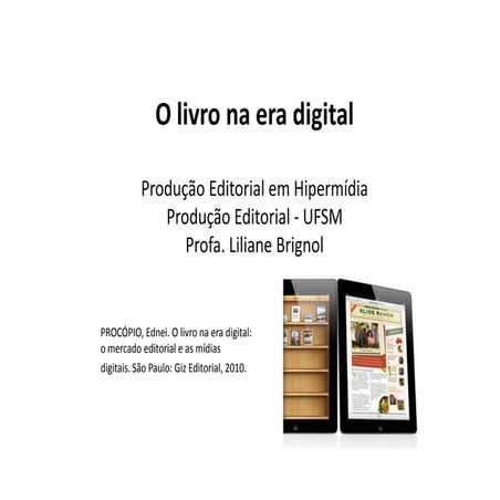 O livro na era digital | PDF