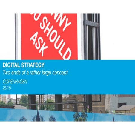 Olle Svensson's Presentation on Digital Strategy