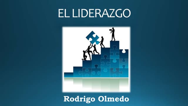 Olmedo, rodrigo. Liderazgo