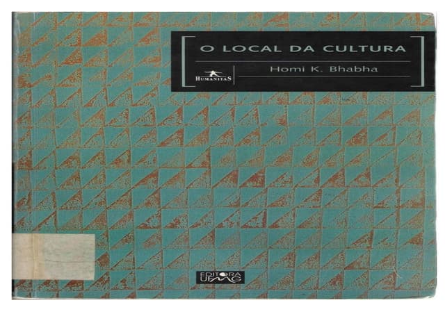 O Local da Cultura - Homi K. Bha Bha | PDF