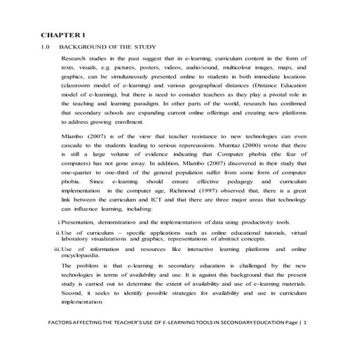 Olson matunga final project dip scie ed 12