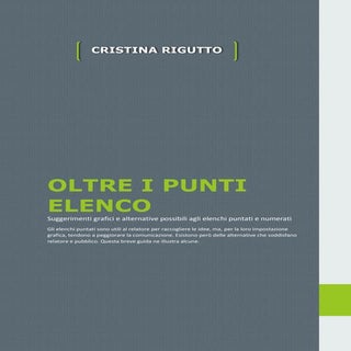 Oltre i punti elenco