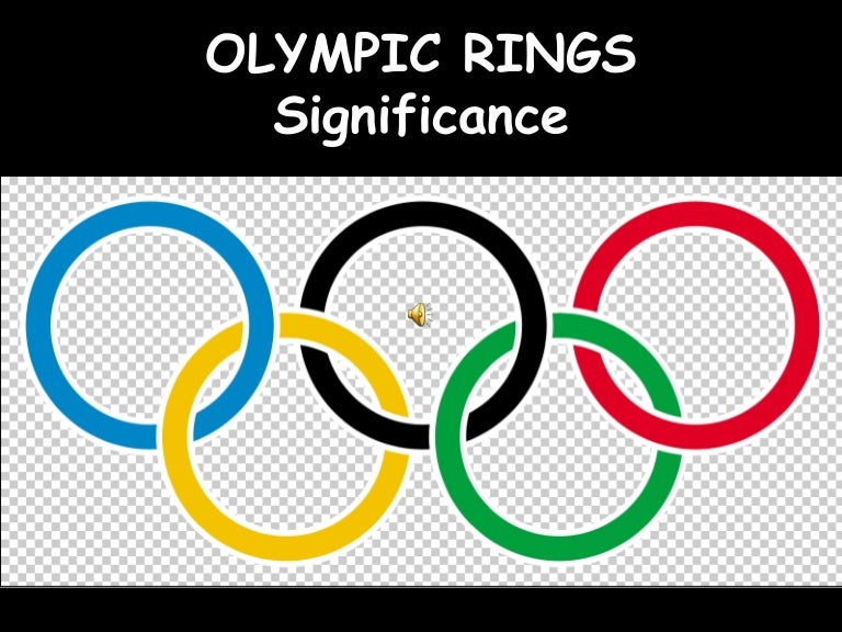 Olympic rings significance