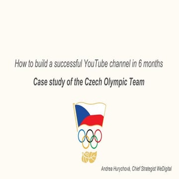 How to build a successful YouTube sport channel in 6 months