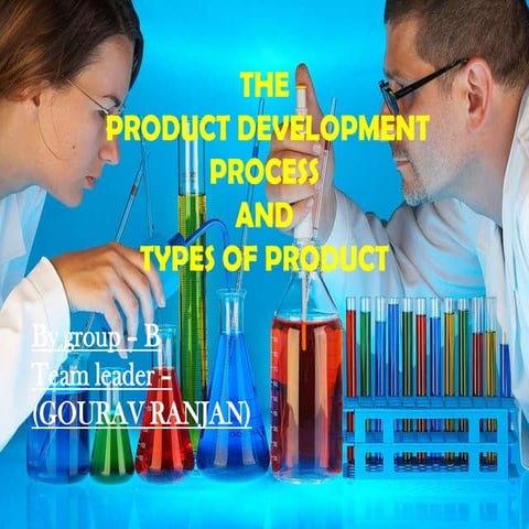 PRODUCT DEVELOPMENT PROCESS