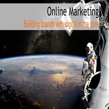 Online Marketing PART 7-Technology as a facilitator