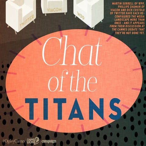 Chat of the Titans at #CannesLions #OgilvyCannes 