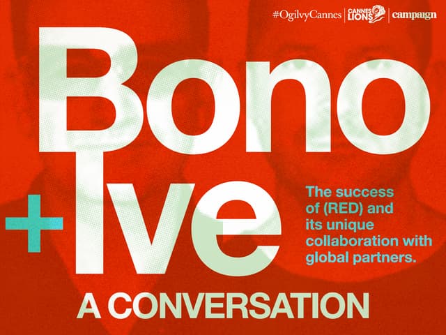 Bono + Jony Ive: A Conversation #OgilvyCannes #CannesLions
