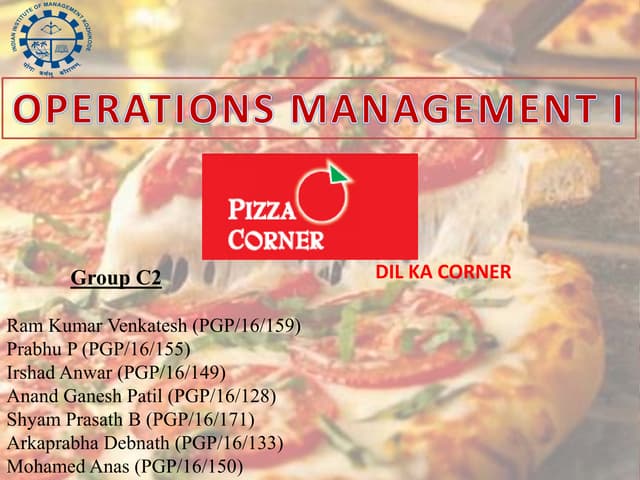 Pizza Corner