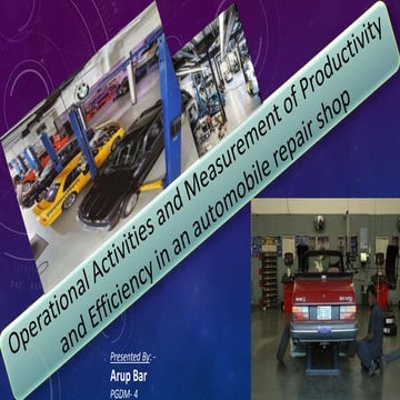 operation management