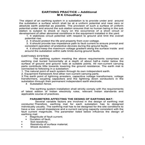 OM 6-5-B Earthing practices Additional.doc