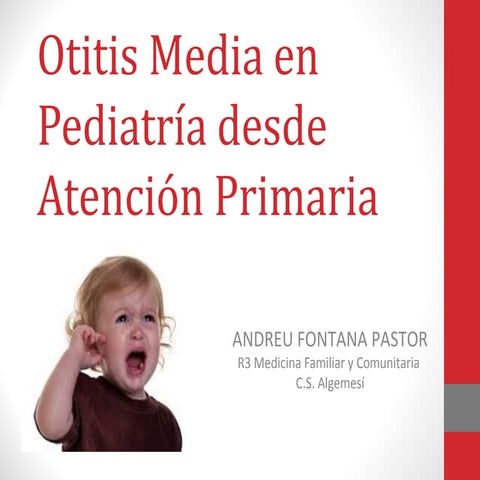 Otitis Media Aguda en Pediatría 