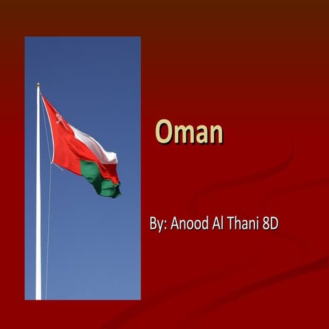 Oman Powerpoint Final