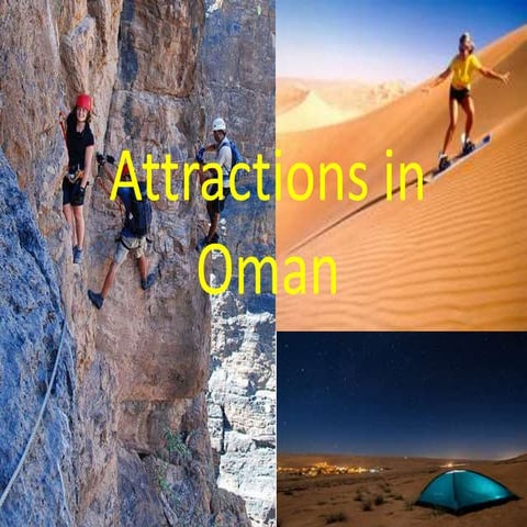 Oman hotels  - Attractions in Oman