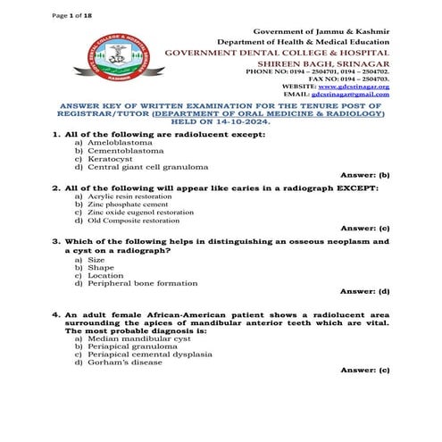 OMAR KEY registar paper very easy to score