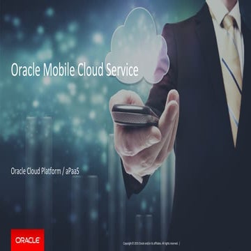 Oracle Mobile Cloud / Bot