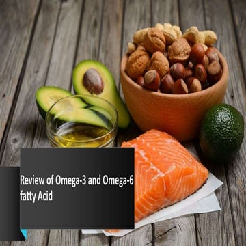 Omega 3 and omega-6 fatty acid