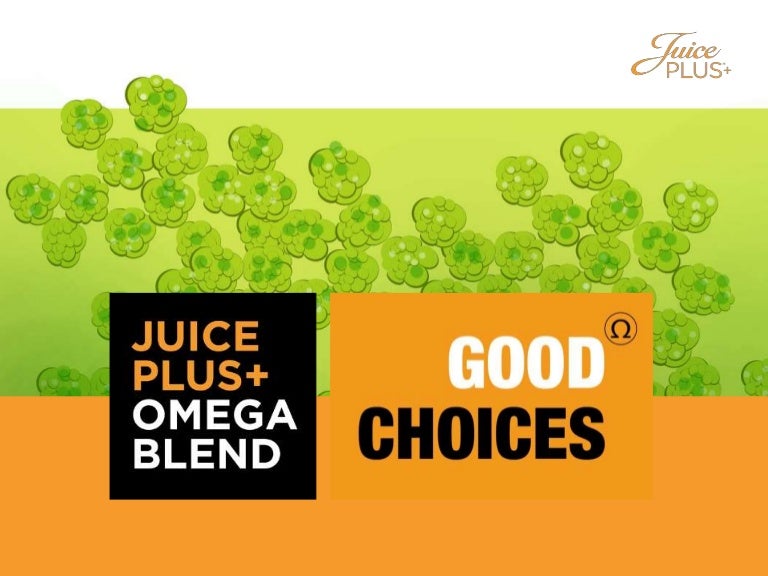 Juice PLUS+ Omega Blend Everything You Need To Know