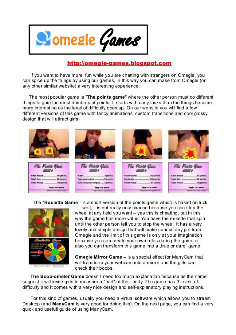 Omegle Game Omegle Game