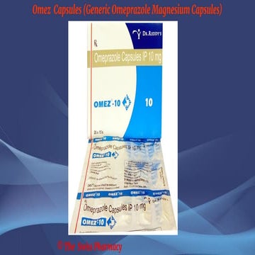 Omez  Capsules (GeneriOmeprazole Magnesium Capsules)