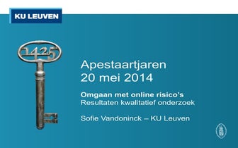 Digitale voetafdruk van baby's en peuters van nu: bewust en ...