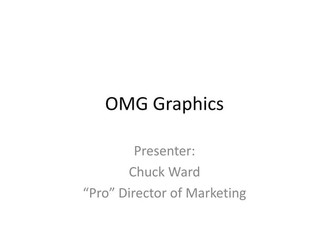 Real Estate Graphics Training - Omg graphics PT 1