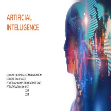 ARTIFICIAL INTELLIGENCE | PPTX