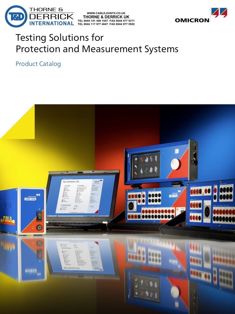 OMICRON Testing Solutions For Protection &amp; Measurement