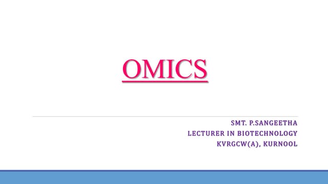 OMICS.pptx