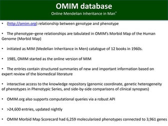 OMIM Database