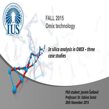 In silico analysis in OMIX – three case studies.pptx