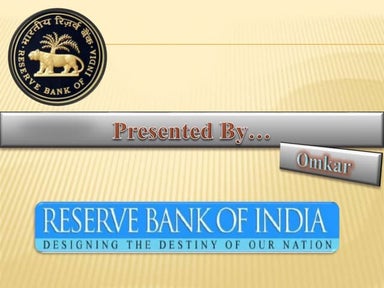 Functions of RBI