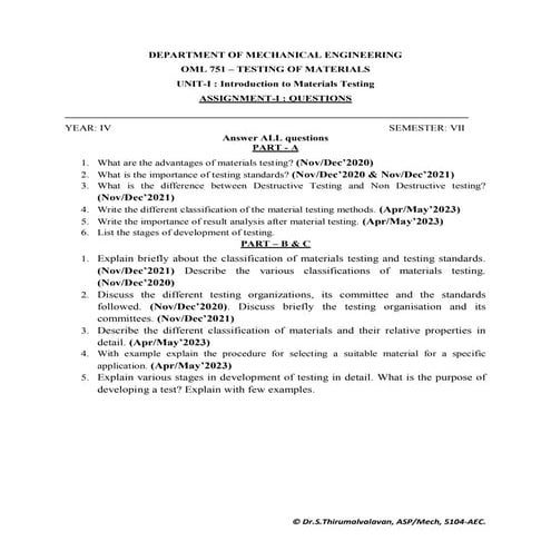 OML751-TOM All 5 units IMP Assignment Questions