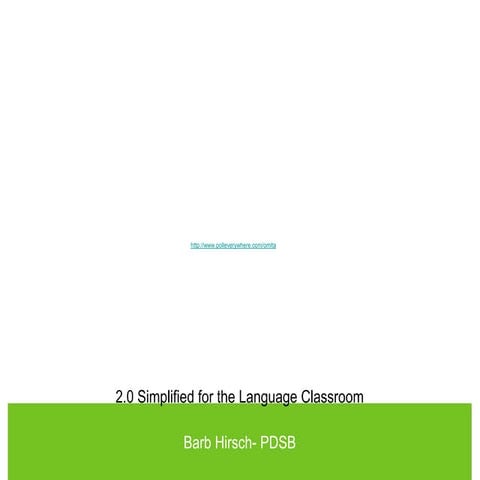 OMLTA 2014 Spring Conference