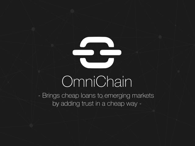 Omni chain presentation - DBS Blockchain Hackathon