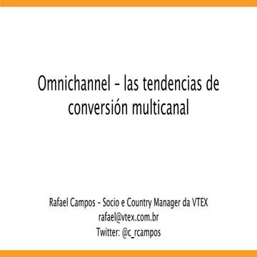 Omnichannel - Workshop Buenos Aires