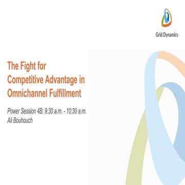 The Fight for Competitive Advantage in Omnichannel Fulfillment at PMA 2015