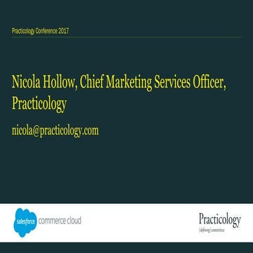 Practicology Conference 2017 - Omnichannel CX Report launch