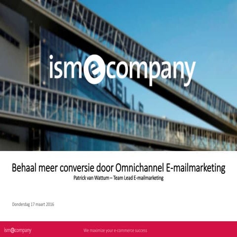 Behaal meer conversie door omnichannel e-mailmarketing