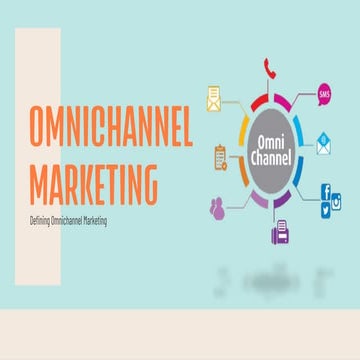 Omnichannel Marketing.