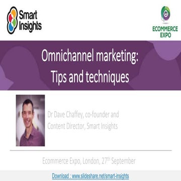 Omnichannel marketing tips and techniques  