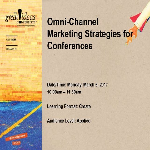 Omni-Channel Marketing Strategies for Conferences
