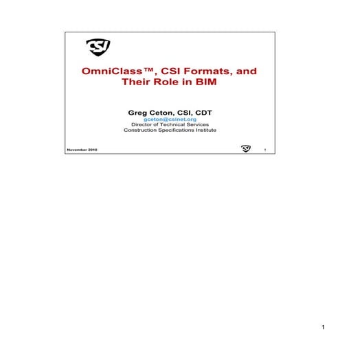 Omni Class 2010 11 Chapter