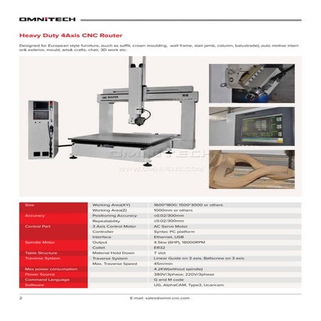 Omni China CNC Router Catalog